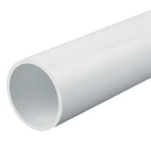 Conduit Round Heavy Gauge 25mm x 3m PVC White