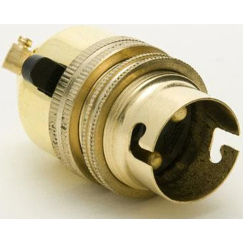 Jeani BC Lampholder 10mm Brass - Image 2