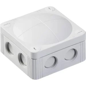 Junction Box Combi 308/Empty 85 x 85 x 51mm Grey Polypropylene IP66/6