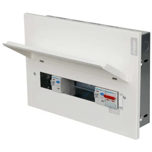 Consumer Unit 10 Way Flush Configurable 2 x RCCB 100A 2 x 100A