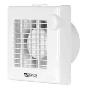 Vortice Wall/Window Axial Fan 100mm White