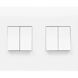 White 10Ax 4 Gang 2 Way 240V Light Switch