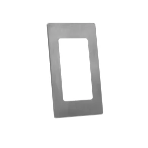 ProofVision PV10-BS-F Brushed Chrome Cover Plate For PV10-P Toothbrush Charger