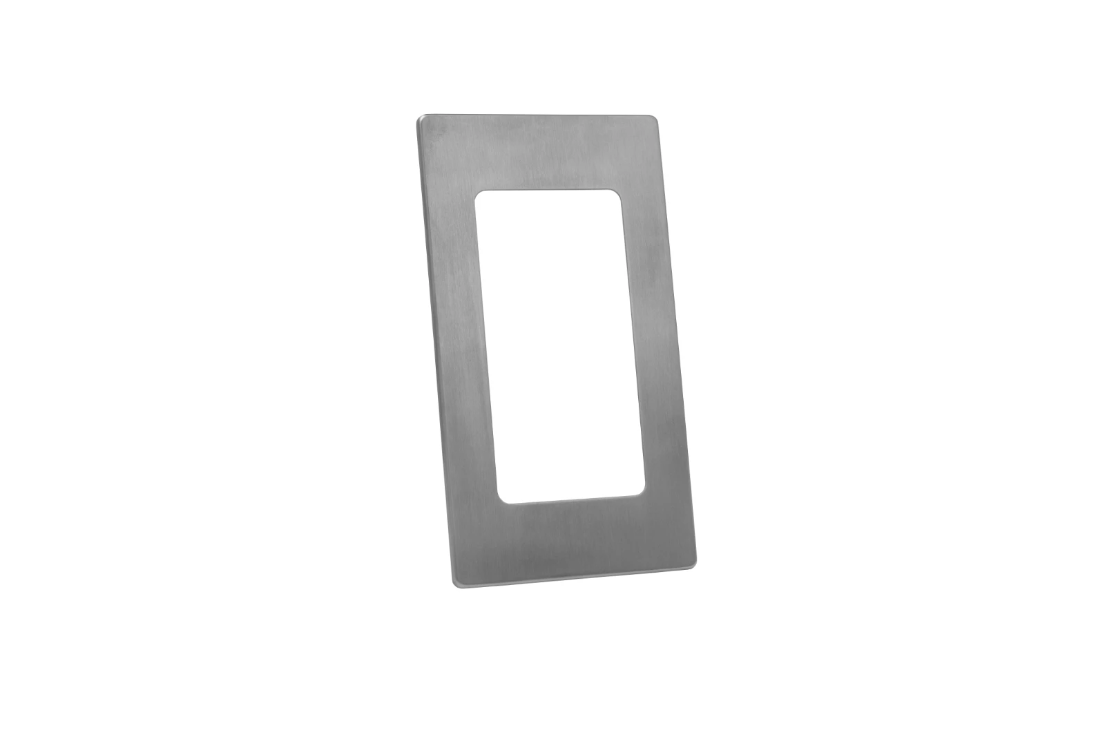 ProofVision PV10-BS-F Brushed Chrome Cover Plate For PV10-P Toothbrush Charger