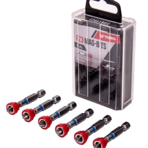 Screwdriver Bit 6 Piece Magnetic Collar Tic Tac Box PZ3