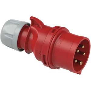 Bizline Straight Plug 16A 3P+N+E 380/415V IP44
