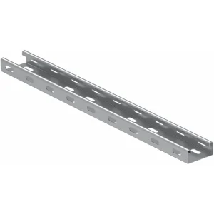 50mm Galv Medium Duty Return Flange Cable Tray Length - 3mtr