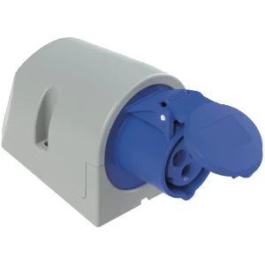 Bizline EASY surface mounting socket 16A 2P+E 200/250V IP44