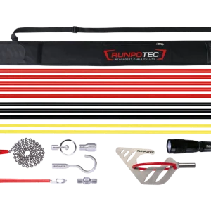 Runposticks Comfort - (19 Parts) Cable Pulling Aids For Not Guided Pipelines
