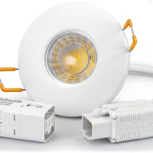 Quickwire Equipped Ricoman Core Rated Downlight