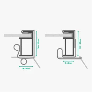 BirdBlocker Clips 11x30x14-18 - 50 Pack