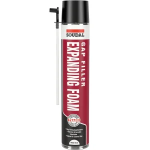 Soudal Gap Filler Expanding Foam Hand-Held 750ml