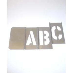 4 Inch Stencil Set A-Z