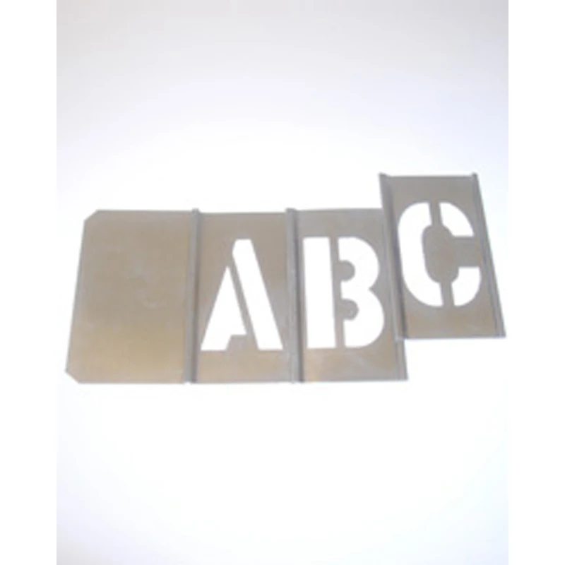 4 Inch Stencil Set A-Z - Image 2