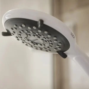 Triton Inclusive Universal 5 Pos Showerhead White