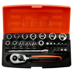 Socket Set 25 Piece 1/4 Inch