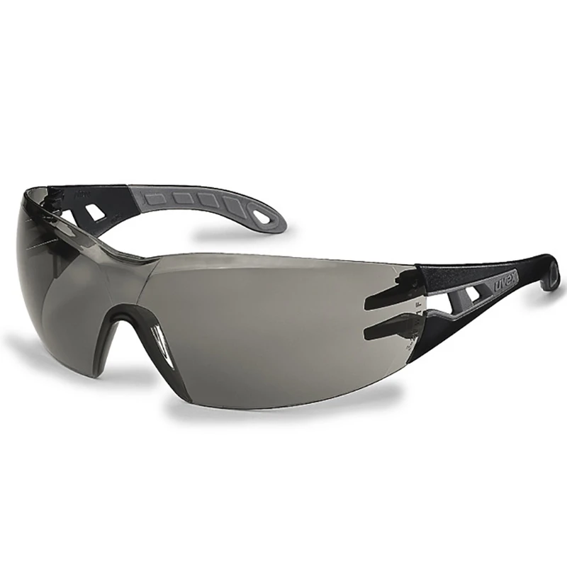 Safety Spectacle Pheos Smoke Lense Grey Frame - Image 2