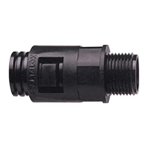 Connector Type A Male Locknut IP66 M20 Nylon Black