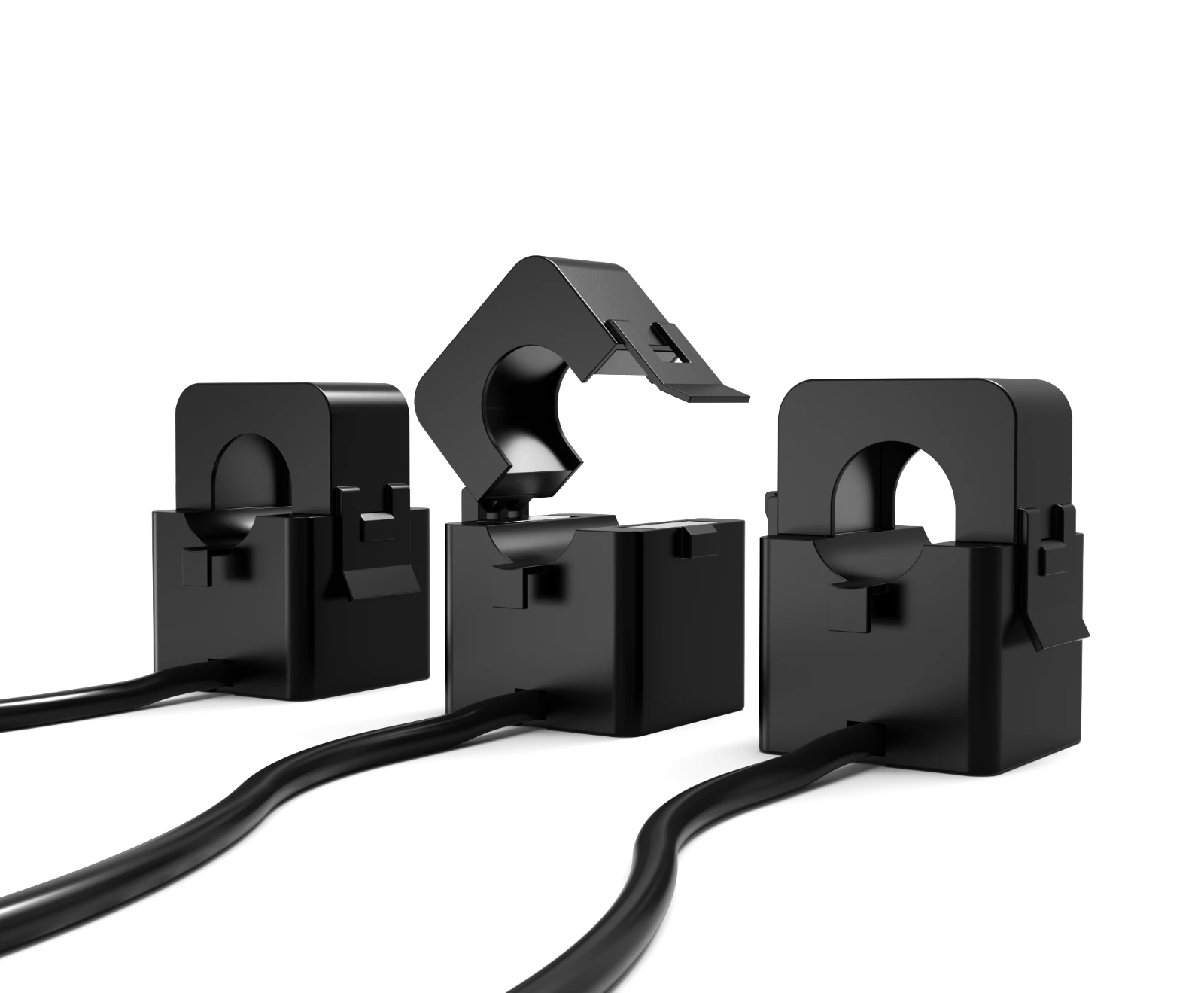 3x 100A up to 35mm² Screened CT Clamps with 10m Cables for 3Ph Zura - Image 2