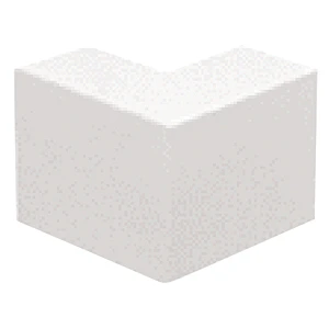 Trunking Accessories External Bend 50mm x 25mm White