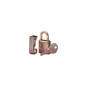 Wylex Brass Padlock and Two Keys