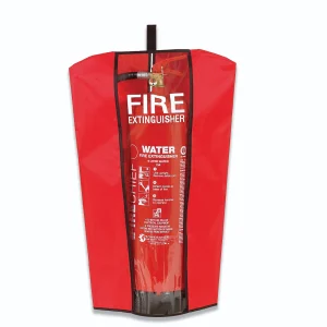 Large Fire Extinguisher Cover Red/Black