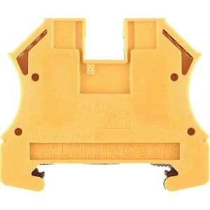 Terminal Wpe 10 Screw Connection 10mm² 8Kv 1000V Green/Yellow