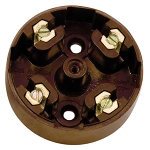 Junction Box 4 Terminal 20A 2.1/4In Brown