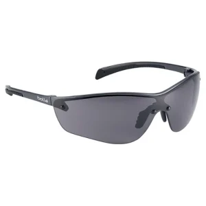 Bolle Silium+ Ultra Lightweight Non-Slip Sports Safety Spectacle Platinum/Smoke