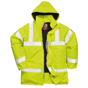 Portwest S778 Bizflame Flame-Retardant Anti-Static HI-Vis Jacket Large Yellow