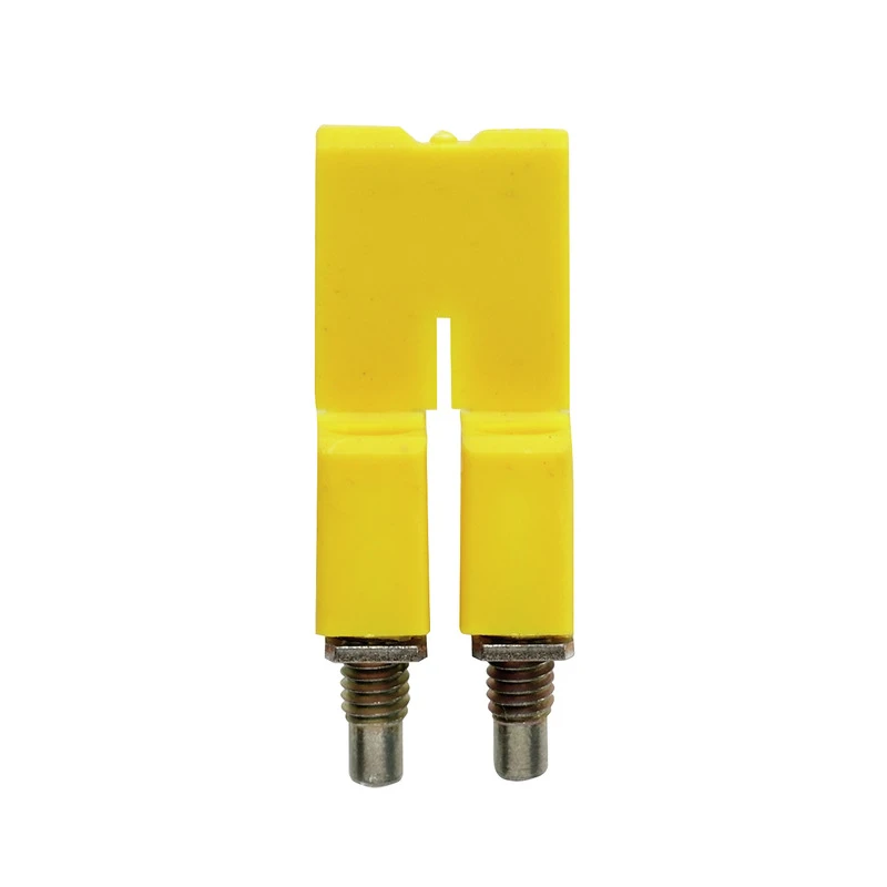 WQV 2-Pole 32A Cross-Connector 7 x 18 x 9.1mm Yellow