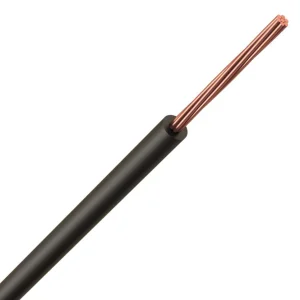 Cable Single Core Conduit Wire PVC Priced Per Mtr 4mm Black