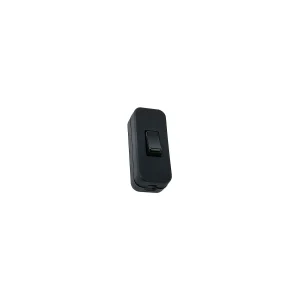 Jeani 701B 1 Pole In Line Switch 2A Black