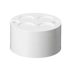 Loop-In Box with 4 Base Knock-Outs White