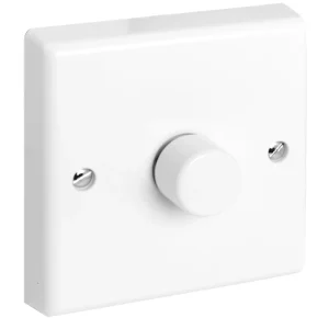 Dimmer Switch 1 Gang 2 Way White LED 1-10V