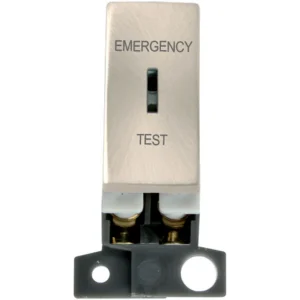 ClickMD029SC DP Keyswitch Module Emergency Test - Satin Chrome