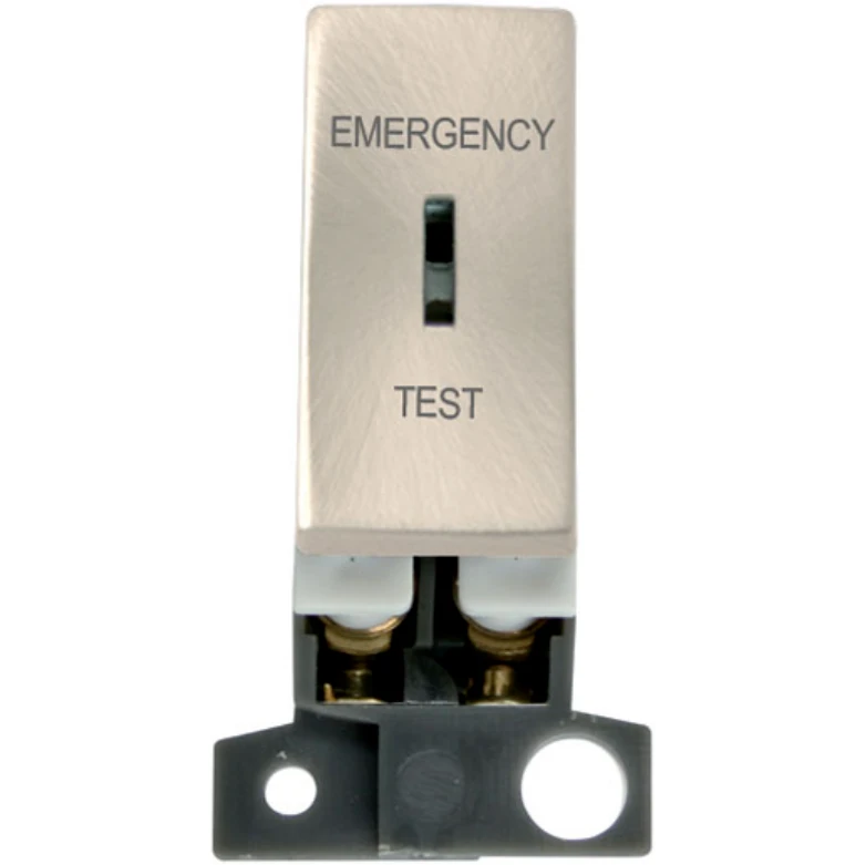 ClickMD029SC DP Keyswitch Module Emergency Test - Satin Chrome - Image 2