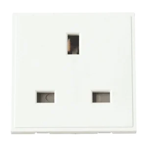 Socket 1 Module 13A Polar White