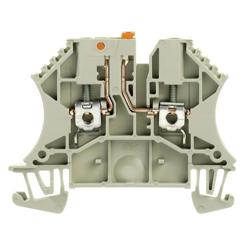 Terminal Block Test-Disconnect 24A 500V Dark Beige