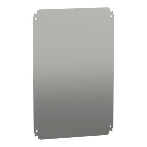 Plain Mounting Plate H600 x W400mm Made of Galvanised Sheet Steel