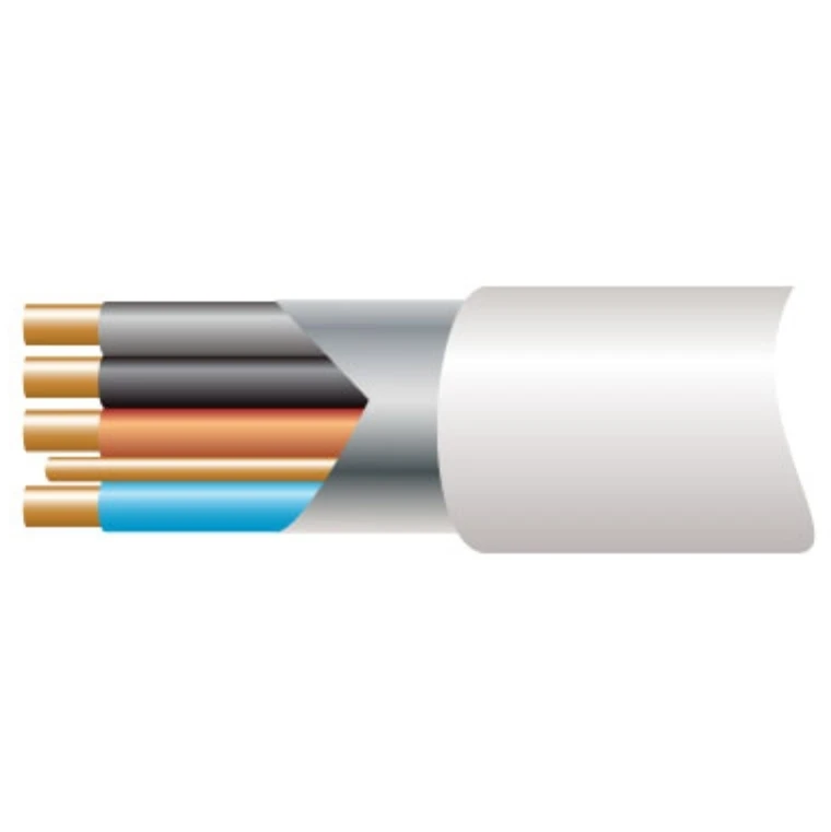FPPLUS3C 1.5mm² White Fire Performance Soft Skin Enhanced Cable 3-Core - Image 2