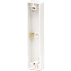 Click Mode Pattress 2 Gang Architrave White