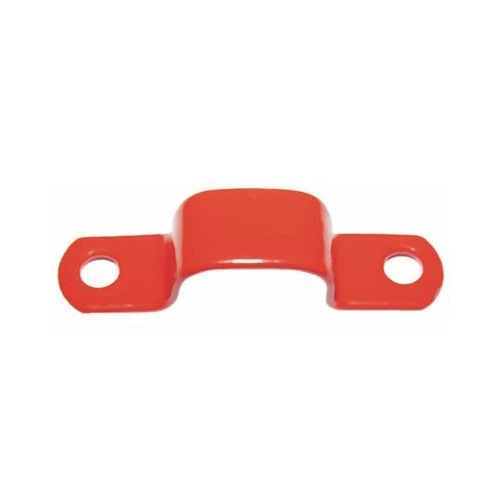 Saddle Cable Clip Double 8mm Red - 50 Pack