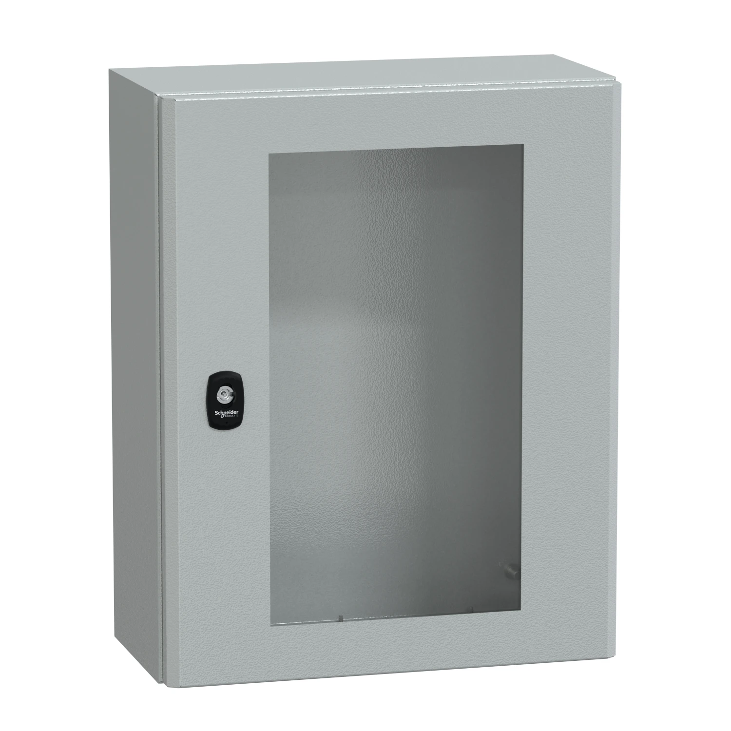Spacial S3D Tspt Door Enclosure w/o Mounting Plate H500xW400xD200 IP66 IK08 RAL7035 - Image 2
