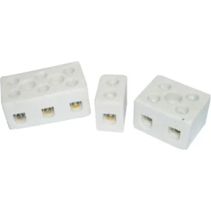 Connector Porcelain 15A 3 Pole CHF