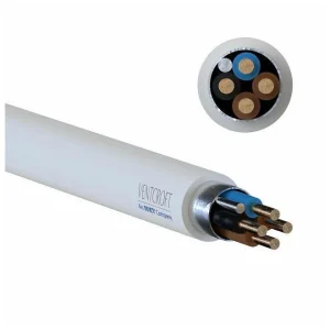 VFP NOBURN 1.5mm² White Fire Performance Soft Skin Standard Cable 4-Core