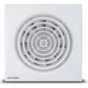 Envirovent Fan Silent 125mm Model 180 x 180 x 119mm Backdraft Shutter