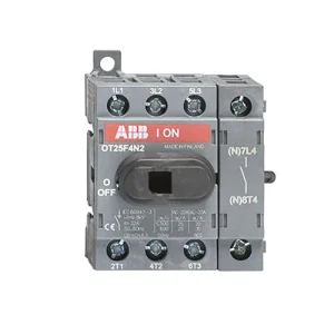 Switch Disconnector Front Operated 4P Terminal Clamps 25A IP20