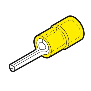 Pin Terminal Yellow