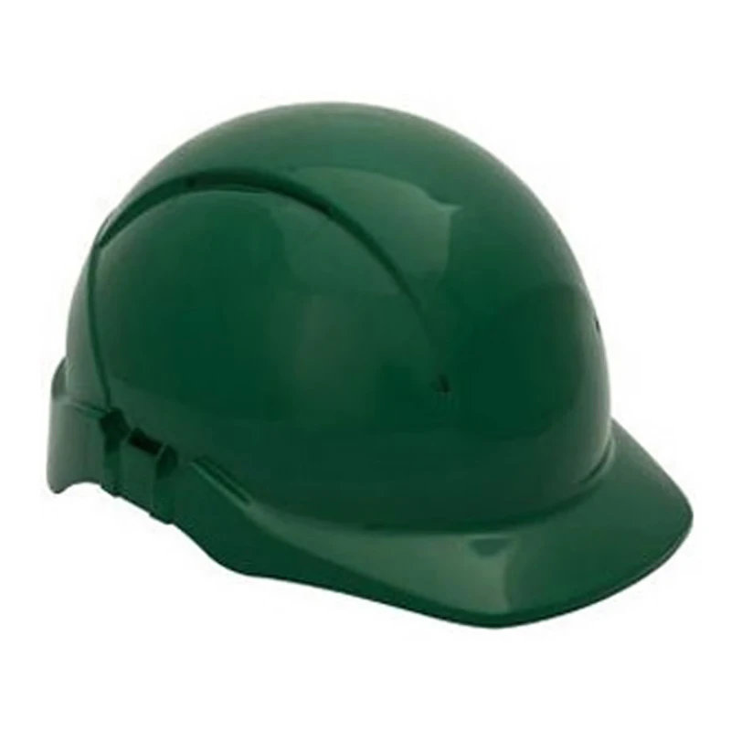 Centurion Safety Helmet 6 Point Full Peak Vented Green - Image 2